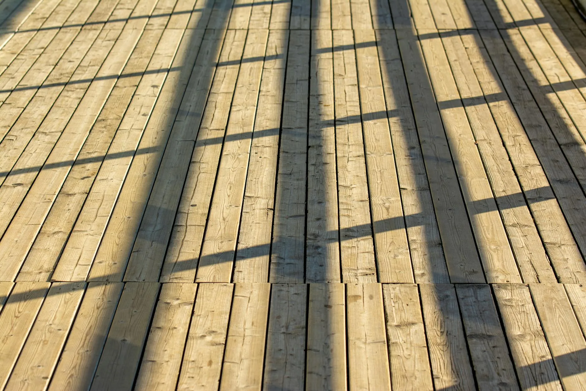 Timber decking and garden structure for hot tub area
