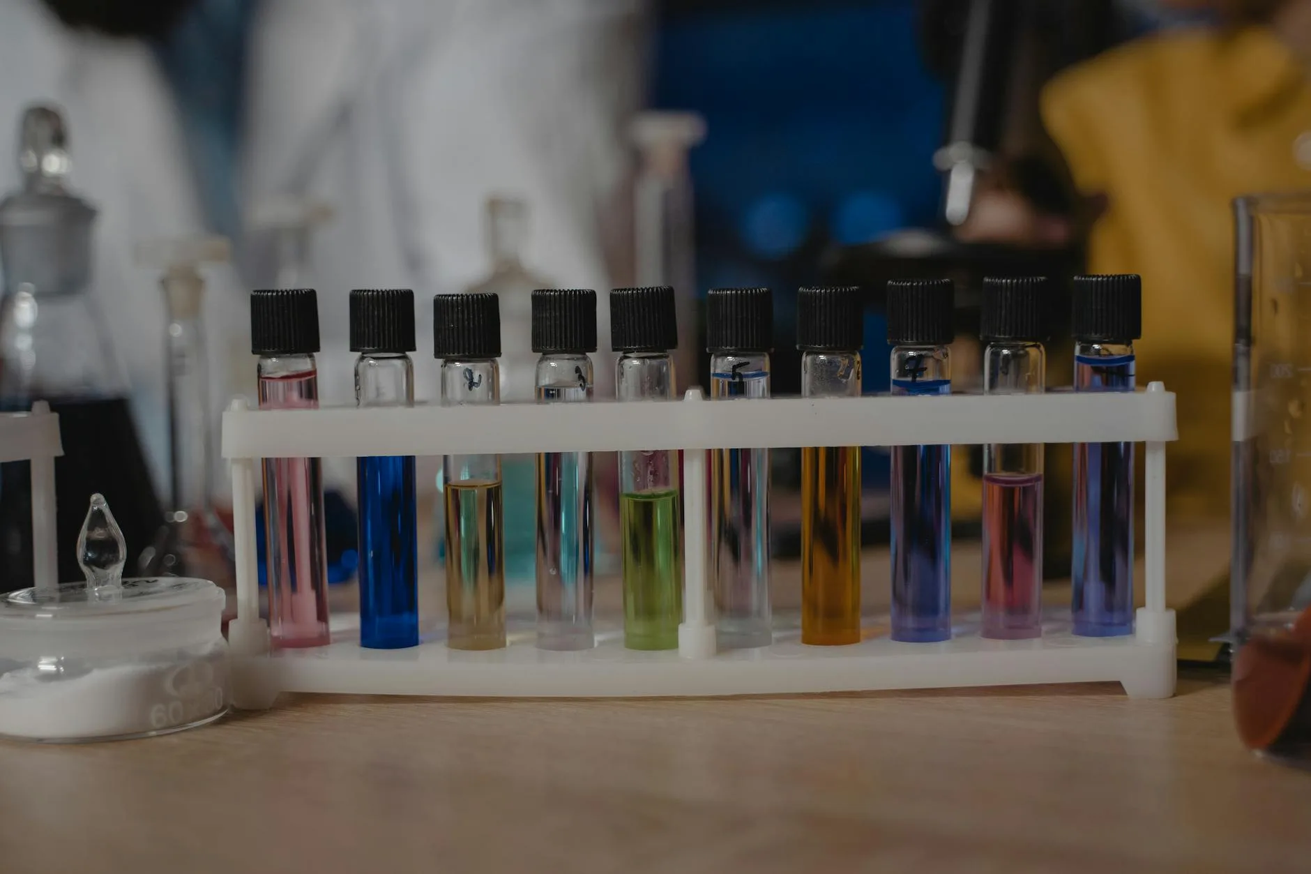 Testing hot tub water chemistry with test strips
